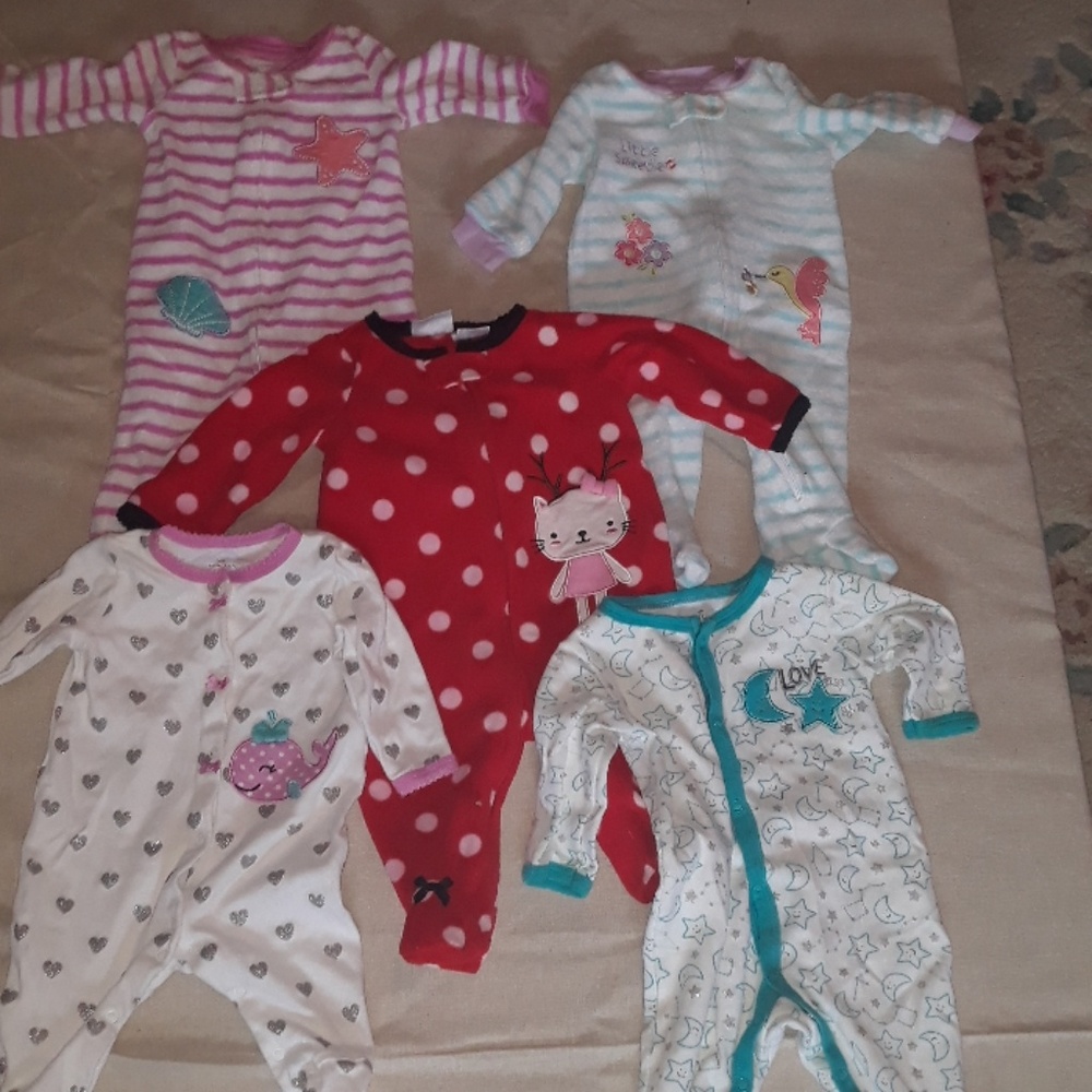 Footed Onsies Baby Bundle